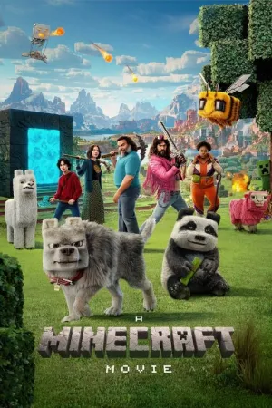 A Minecraft Movie 2025 Poster